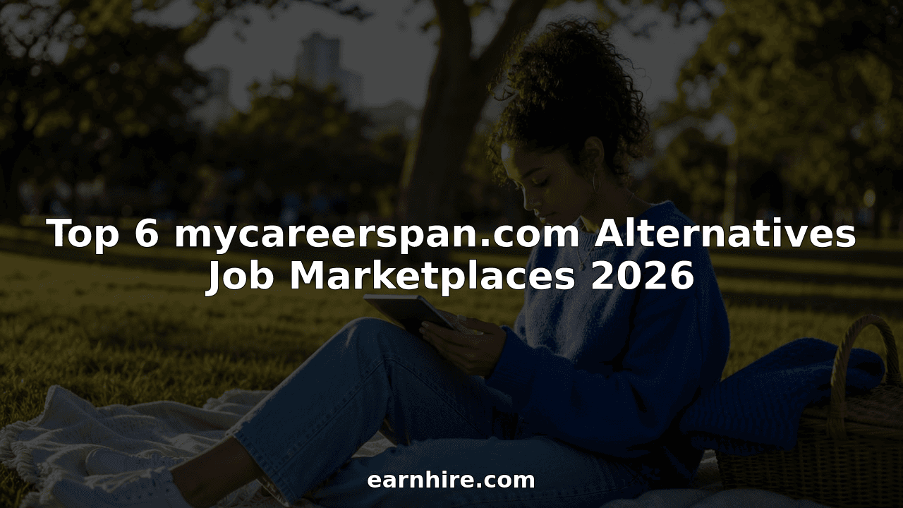 Top 6 mycareerspan.com Alternatives Job Marketplaces 2026